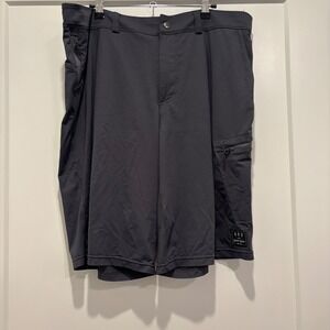 NRS Guide Wear Mens Size 38 Dark Gray Technical Water Hiking Cargo Shorts